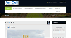 Desktop Screenshot of amcellbio.com